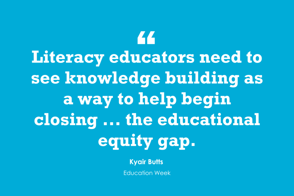 Using the Knowledge Development Program to Boost Literacy (Opinion)